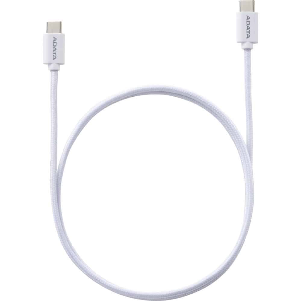 CABLE ADATA TIPO C A TIPO C 100CM BLANCO CACC 100PN WH