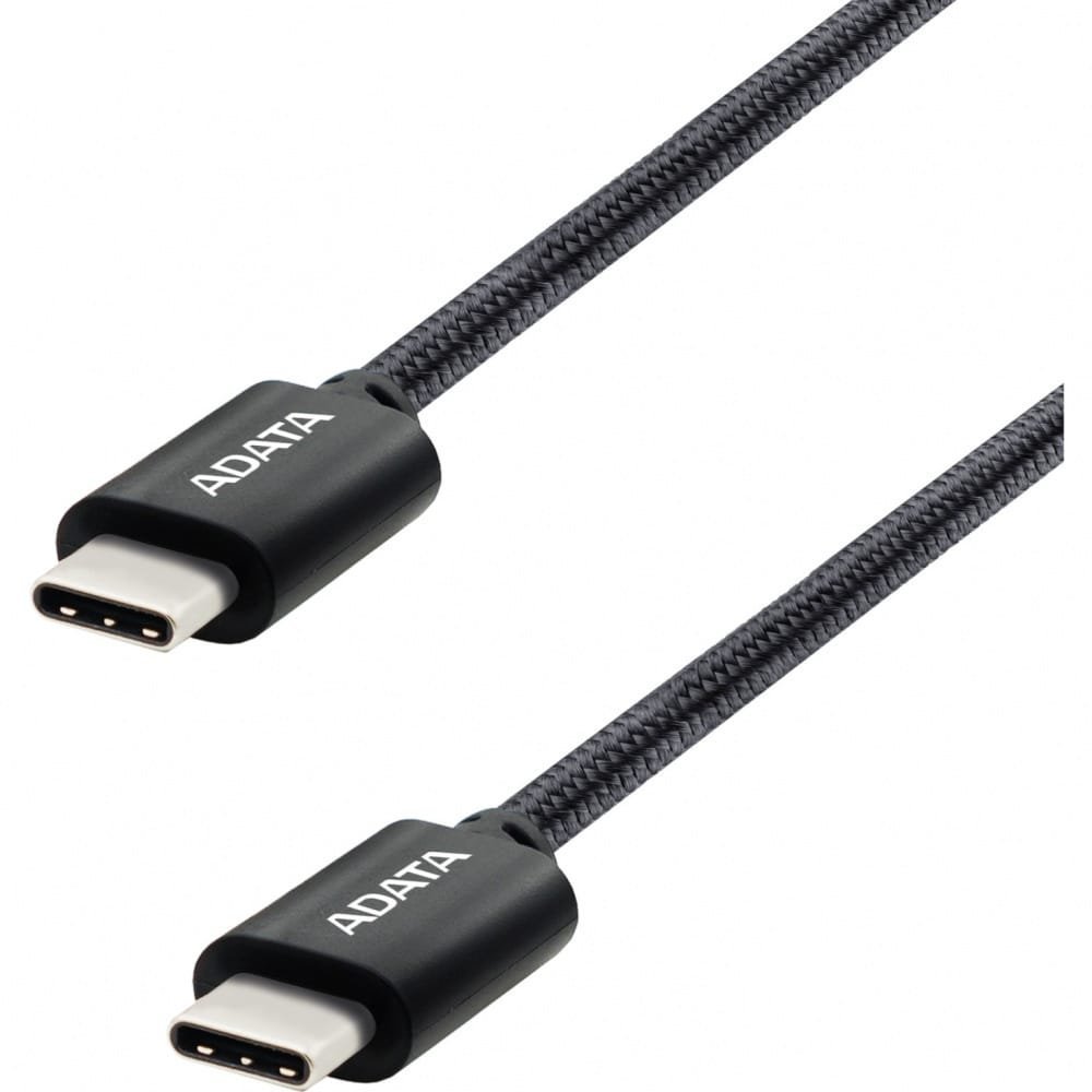 CABLE ADATA TIPO C A TIPO C 1M NEGRO CACC 100PN BK - Imagen 2