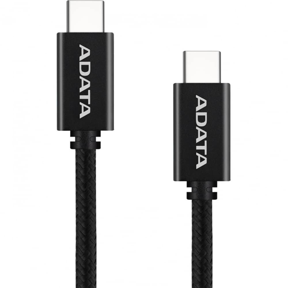 CABLE ADATA TIPO C A TIPO C 1M NEGRO CACC 100PN BK - Imagen 3