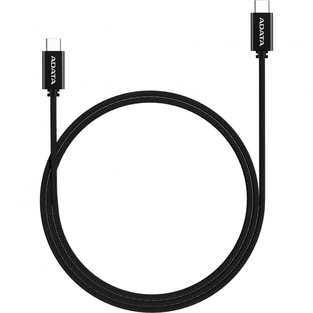 CABLE ADATA TIPO C A TIPO C 1M NEGRO CACC 100PN BK