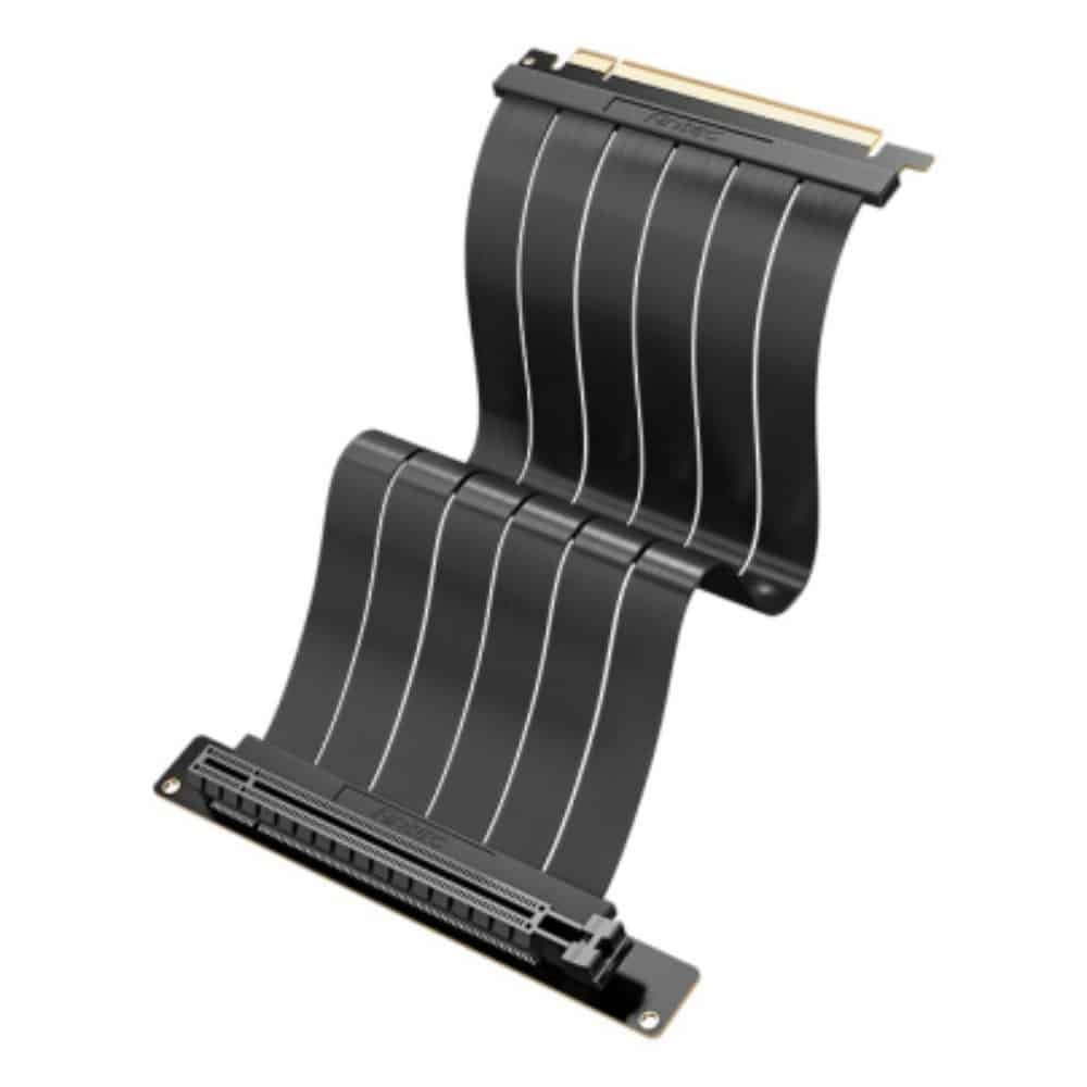 CABLE RISER P/ TARJETA DE VIDEO ANTEC (AT-RCAB-BK200-PCIE4-RTX40) PCI-E 4.0 200MM RTX40 RX7000 NEGRO