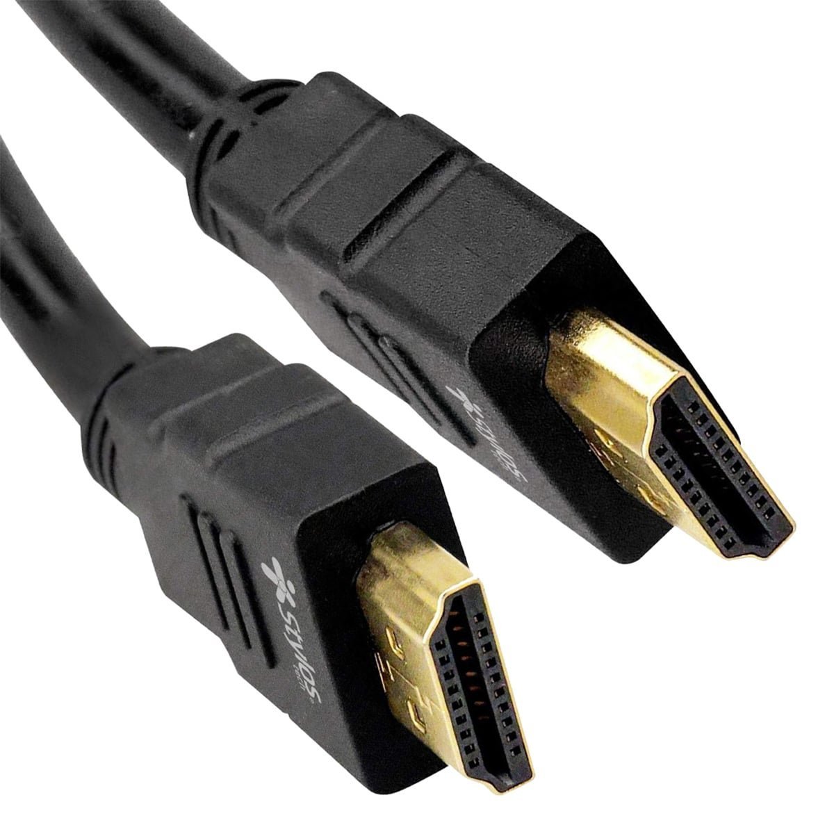 CABLE STYLOS (STACHD12905018) HDMI MACHO - HDMI MACHO, 10 METROS, NEGRO, EN BOLSA - Imagen 2
