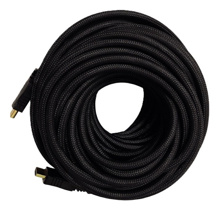 CABLE STYLOS (STHC20MB) HDMI, 20METROS, BLINDADO, EN CAJA, NEGRO - Imagen 3