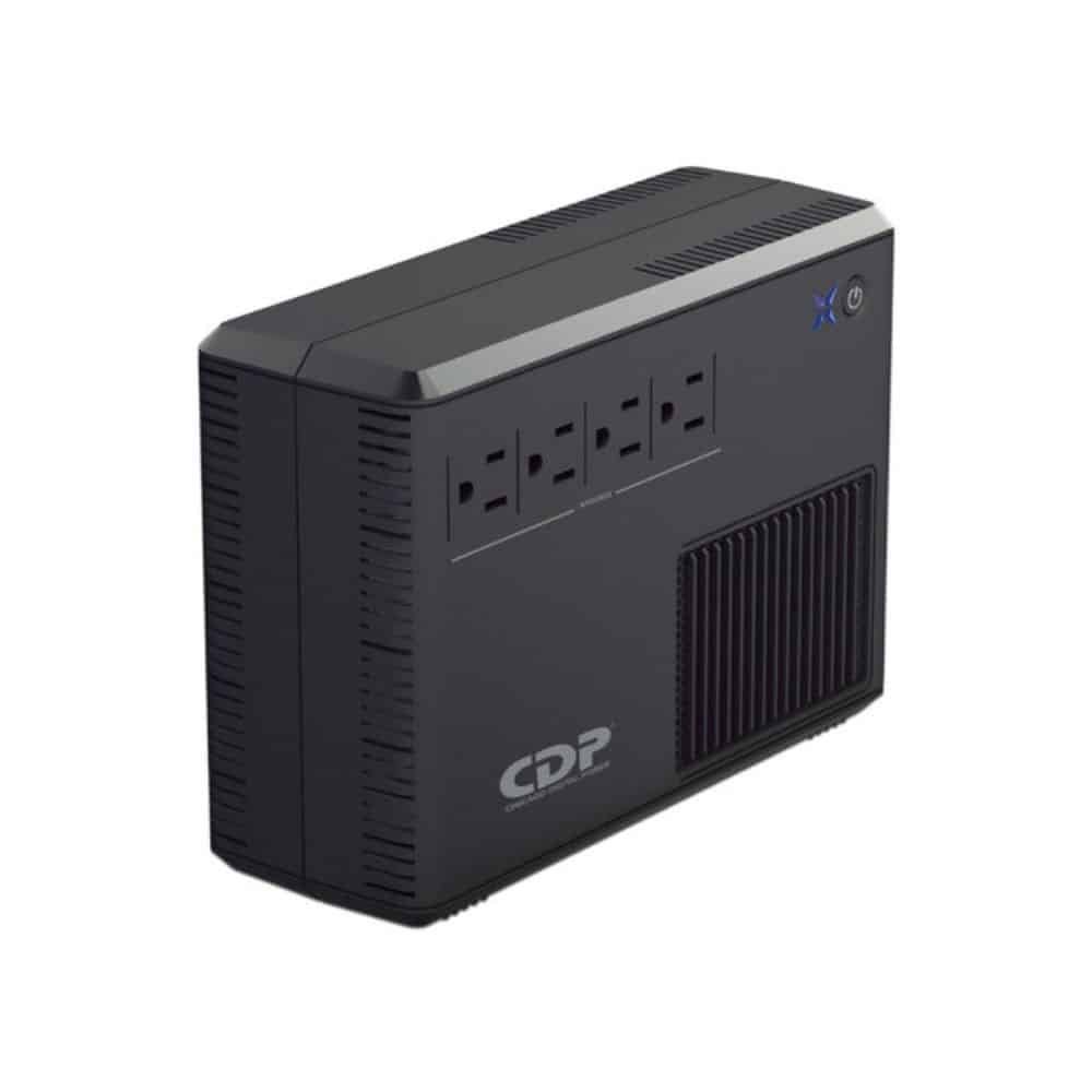CDP R-UPR604 UPS interactivo CDP de 600VA/300Watts con 4 terminales de salida Nema 5-15R con respaldo/AVR y supresión de pico
