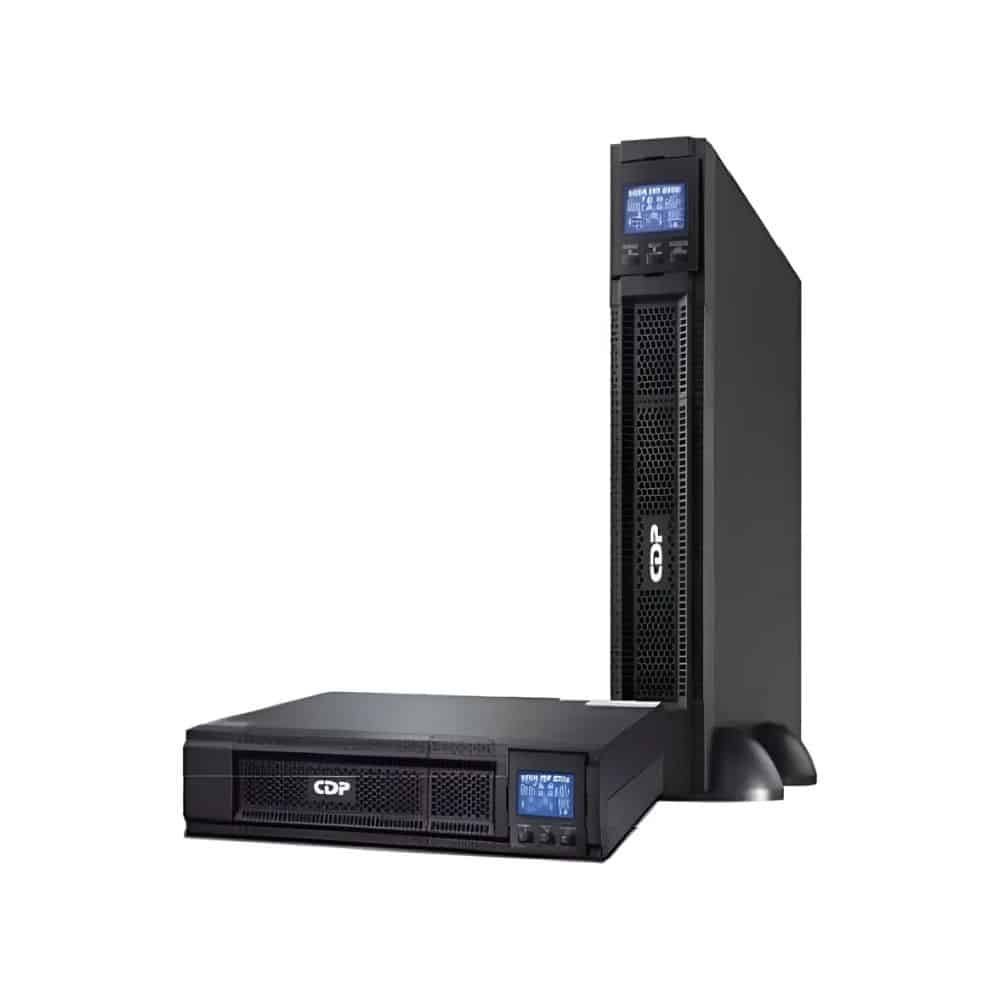 CDP UPO11-1RT AX - UPS de 1000VA y 1000W con 8 terminales, 4 programables, pantalla LCD, 5 min de respaldo a carga completa, disponible sobre pedido. - Imagen 2