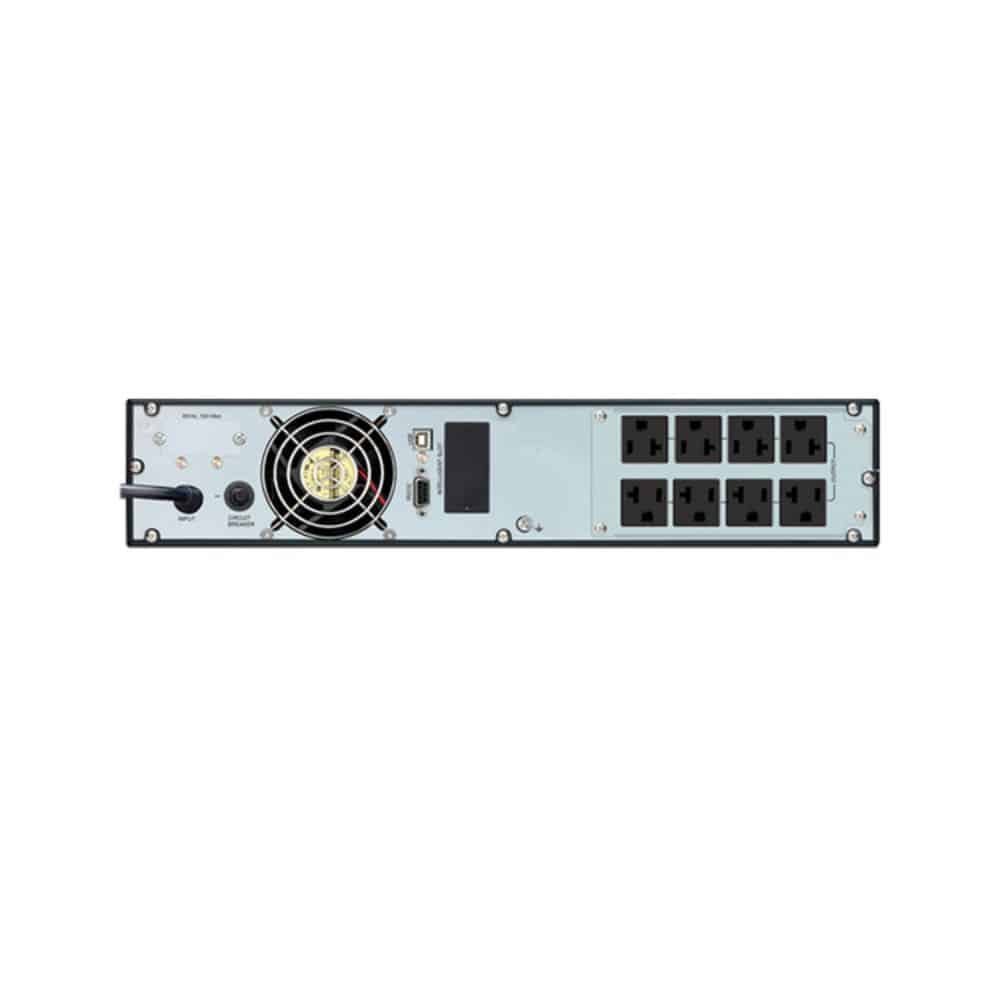 CDP UPO11-2RT AX - UPS Online / 2000VA / 2000W / 8 Terminales de salida / 4 Terminales programables / Pantalla LCD / 5min a plena carga / - Imagen 2