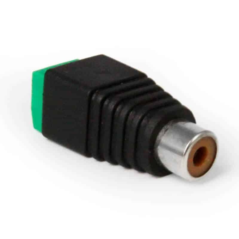 CONECTOR QIAN QAY-60305 CAT5-CAT6 UTP / AUDIO /RCA HEMBRA /VIDEO / P-CCTV - Imagen 2