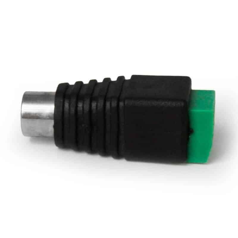 CONECTOR QIAN QAY-60305 CAT5-CAT6 UTP / AUDIO /RCA HEMBRA /VIDEO / P-CCTV - Imagen 3