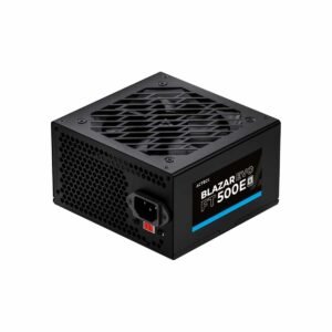 FUENTE DE PODER ACTECK (ES-05001E) FT500E,500W,24 PINES,2 SATA,1 MOLEX,VENT 120MM,NEGRO