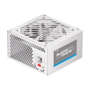 FUENTE DE PODER ACTECK (ES-05004EB) FT700EW,700W,24 PINES,4 SATA,2 MOLEX,VENT 120MM,BLANCO