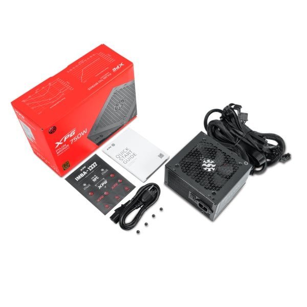 FUENTE DE PODER ADATA XPG PYLON 650W 80 PLUC BRONZE PYLON650B BKCUS - Imagen 4