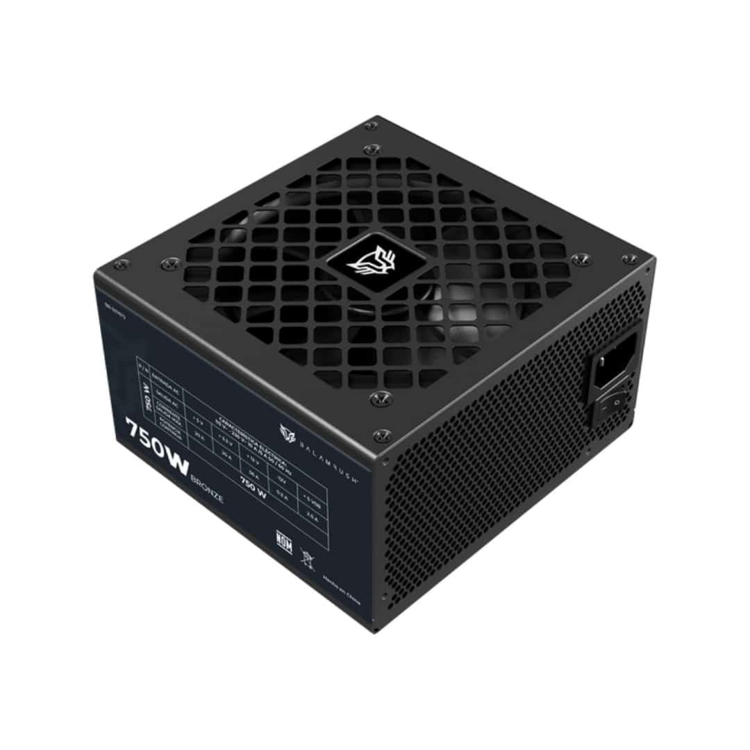 FUENTE DE PODER BALAM RUSH (BR-937672) GR BURST GR BURST GR750B,750W,80 PLUS BRONZE,VENT 120MM,NEGRO