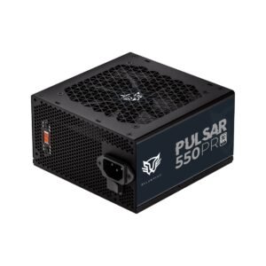 FUENTE DE PODER BALAM RUSH (BR-937726) PULSAR 550PR,550W,80 PLUS WHITE,VENT 120MM,NEGRO
