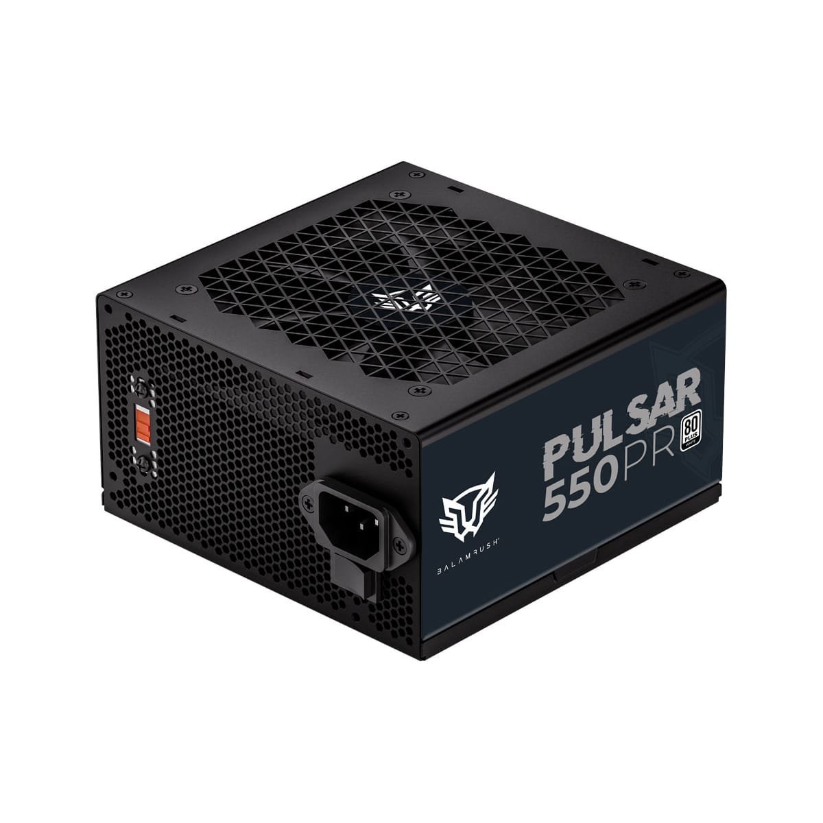 FUENTE DE PODER BALAM RUSH (BR-937726) PULSAR 550PR,550W,80 PLUS WHITE,VENT 120MM,NEGRO
