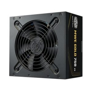 FUENTE DE PODER COOLER MASTER (MPE-7506-ACAG-BUS) MWE GOLD 750 V3 ATX 12V VER.3.1 NO MODULAR PFC ACT