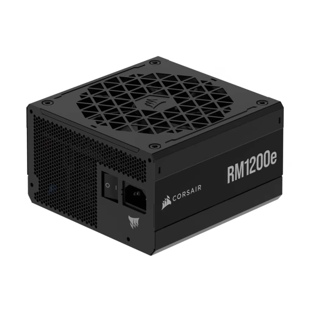 FUENTE DE PODER CORSAIR (CP-9020258-NA) RM1200E, 1200W, FULL MODULAR, 80 PLUS GOLD, NEGRA - Imagen 2