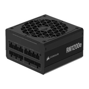 FUENTE DE PODER CORSAIR (CP-9020258-NA) RM1200E, 1200W, FULL MODULAR, 80 PLUS GOLD, NEGRA