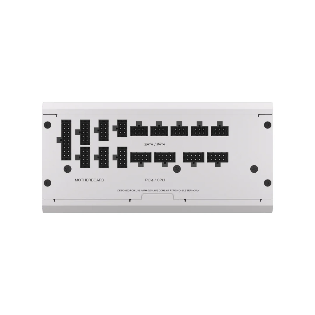 FUENTE DE PODER CORSAIR (CP-9020276-NA) RM1200X SHIFT,1200W,FULL MODULAR,80 PLUS GOLD,BLANCO - Imagen 4
