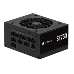 FUENTE DE PODER CORSAIR (CP-9020284-NA) SF750, 750W, 80 PLUS PLATINUM, NEGRO