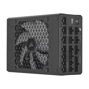 FUENTE DE PODER CORSAIR (CP-9020307-NA) HX1200I, 1200W, FULL MODULAR, PLATINUM, NEGRA