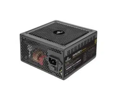 FUENTE DE PODER YEYIAN (YFB-65000-01) 650W,CABLES ESTANDAR, 80 PLUS BRONCE, NEGRO