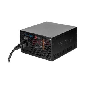 FUENTE DE PODER YEYIAN (YFG-85031-01) 850W, MODULAR, 80PLUS ORO, VENTILADOR DE 140 MM, NEGRO