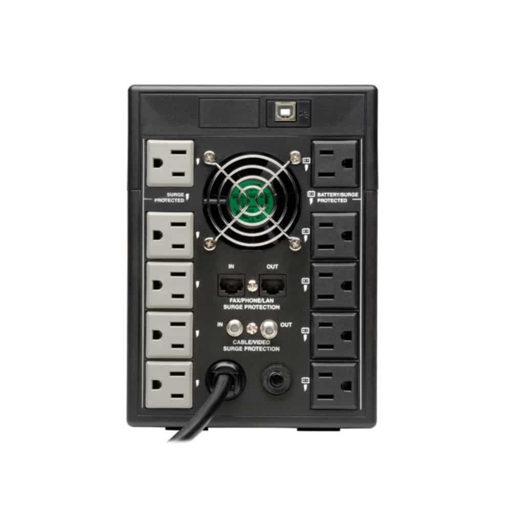 No-Break Tripp Lite SMART1500LCDT 1500VA / 900W con Pantalla LCD - Imagen 3