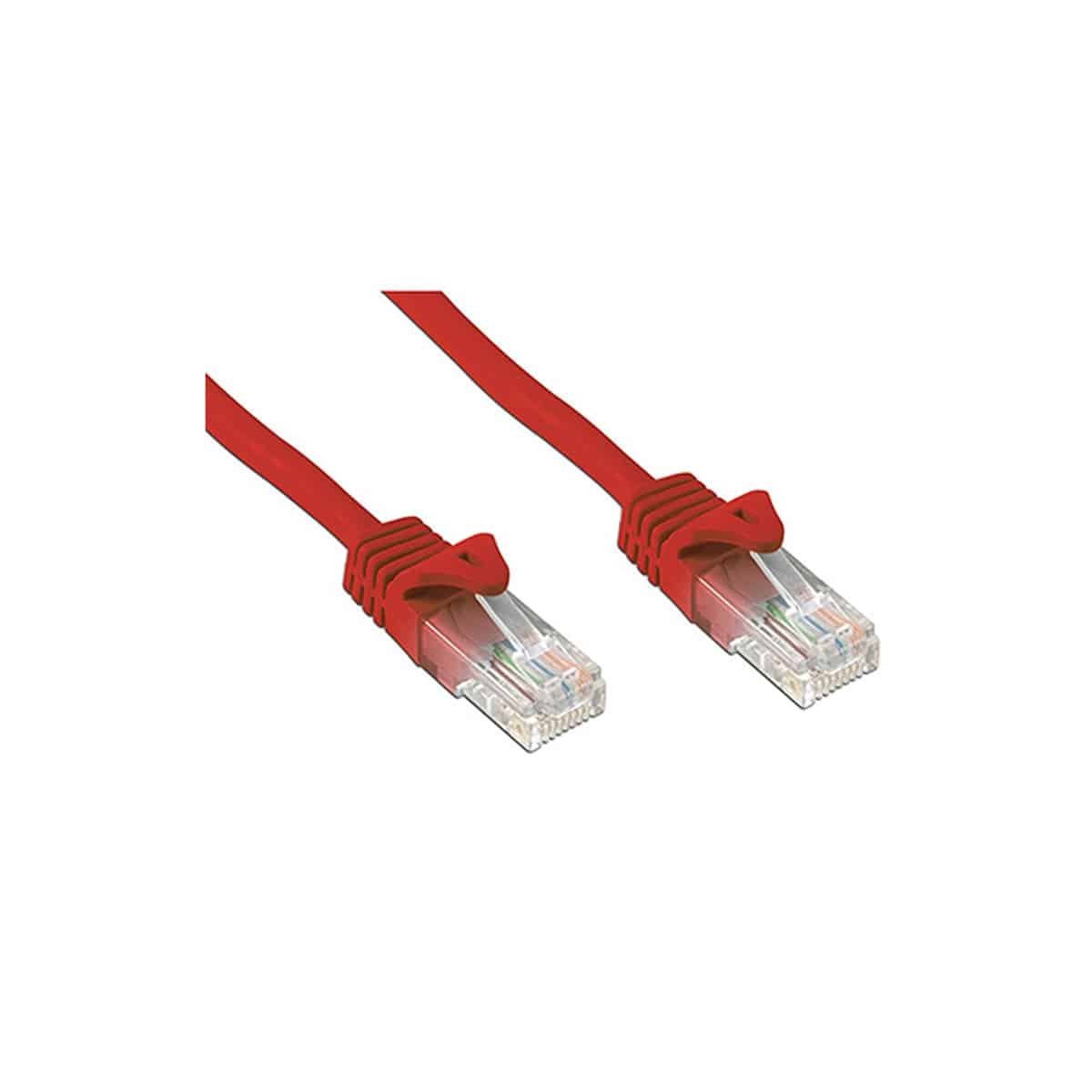 PATCH CORD NITROTEL CAT. 5E, 10FT(NTPC5E10RD) ROJO