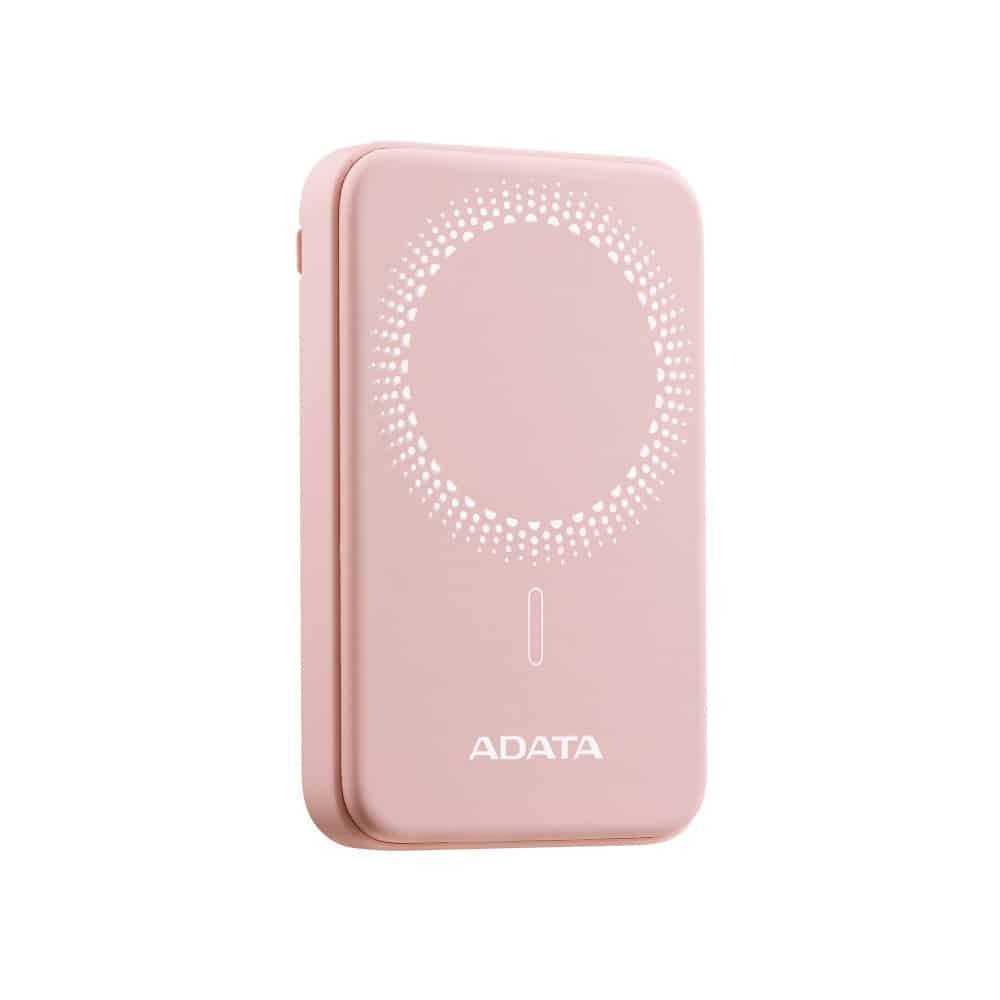 POWER BANK ADATA R050 5000MAH MAGNETICA INALÁMBRICA USB C ROSA PR0501APK - Imagen 2