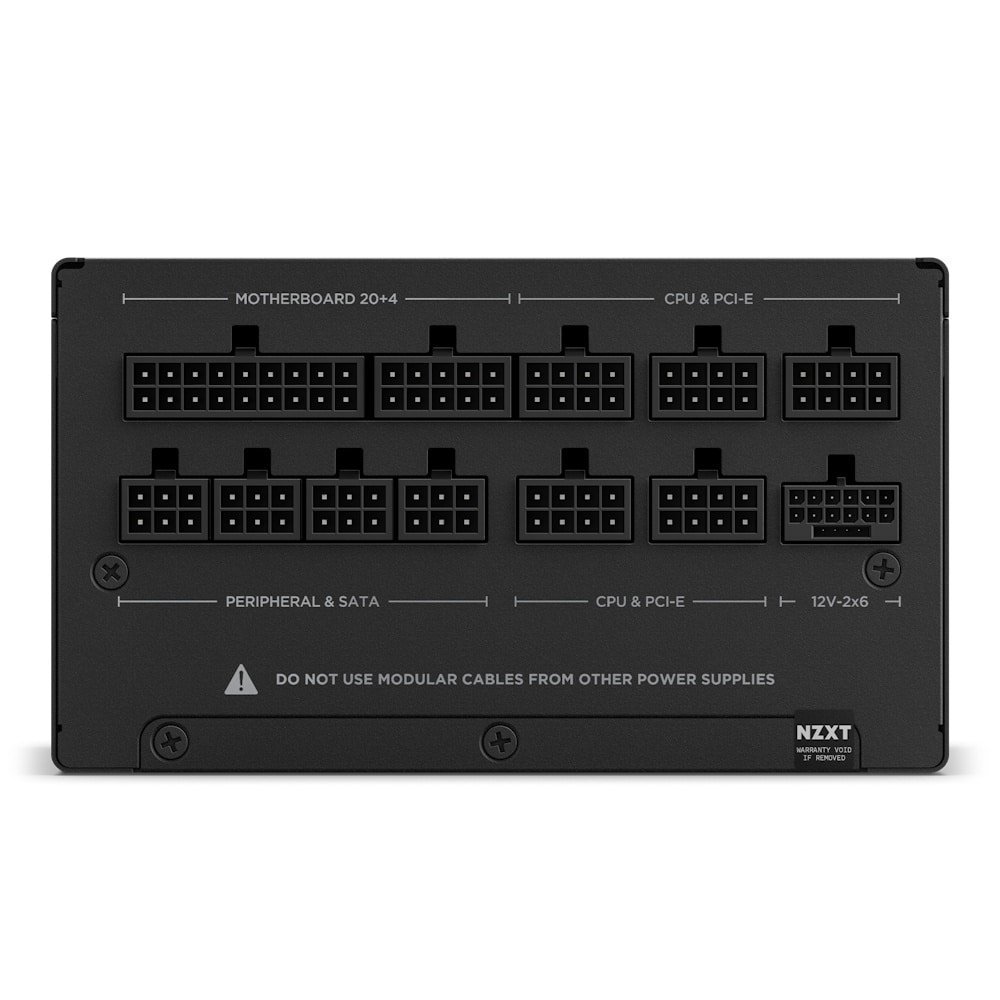 PSU NZXT 1200W C1200 80 PLUS GOLD NEGRO ATX 3.1 - Imagen 5