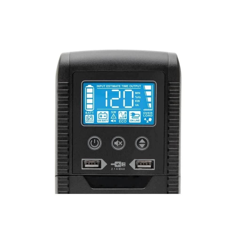 UPS Interactivo con USB 1300VA/720W 120V, 50H TRIPP-LITE ECO1300LCD - Imagen 4