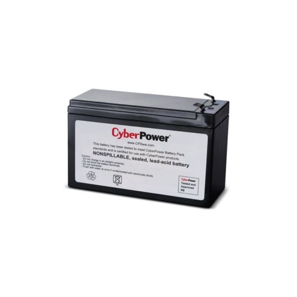 BATERA CYBERPOWER RB1270B DE REEMPLAZO DE 12V, 7.2AH.. GARANTA DE 18 MESES
