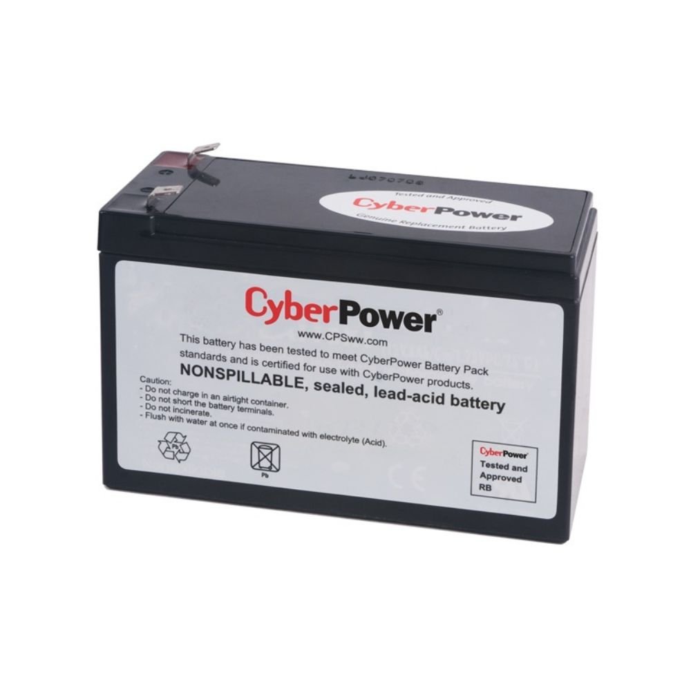 BATERIA DE REEMPLAZO CYBERPOWER RB1280 12V/8AH. GARANTIA 1 AÑO