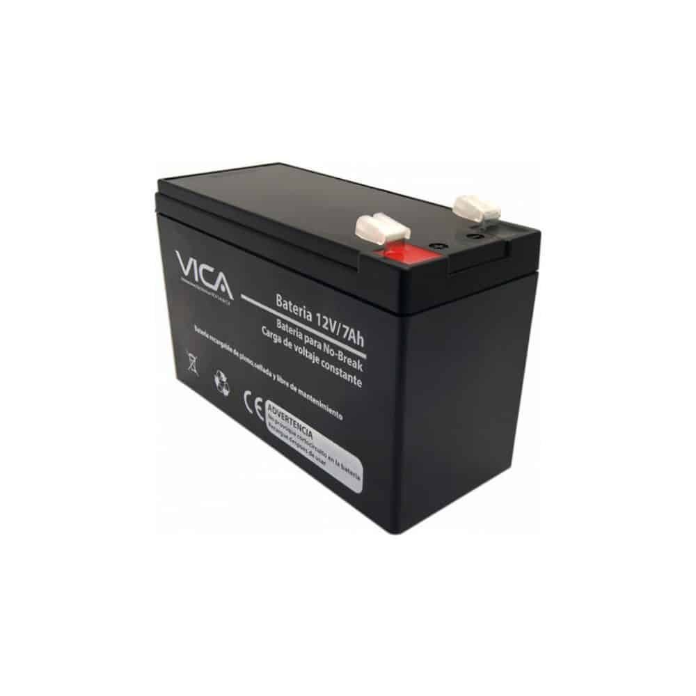 BATERIA DE REEMPLAZO VICA 12V 7AH, GENERICA COMPATIBLE CON EL 80% DE NO BREAKS DE OTRAS MARCAS, 1 AÑO DE GARANTIA - Imagen 2