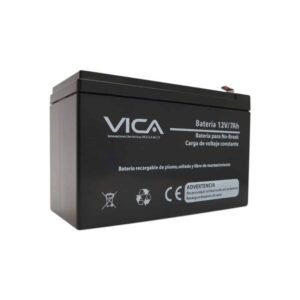 BATERIA DE REEMPLAZO VICA 12V 7AH, GENERICA COMPATIBLE CON EL 80% DE NO BREAKS DE OTRAS MARCAS, 1 AÑO DE GARANTIA