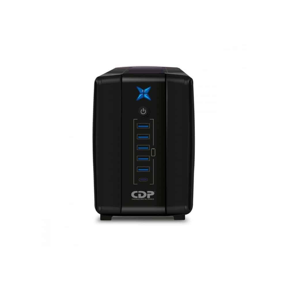 CDP R-UPR508 500VA/250W UPS INTERACTIVA AVR 8 SALIDAS, 300 JULIOS, 120 VAC