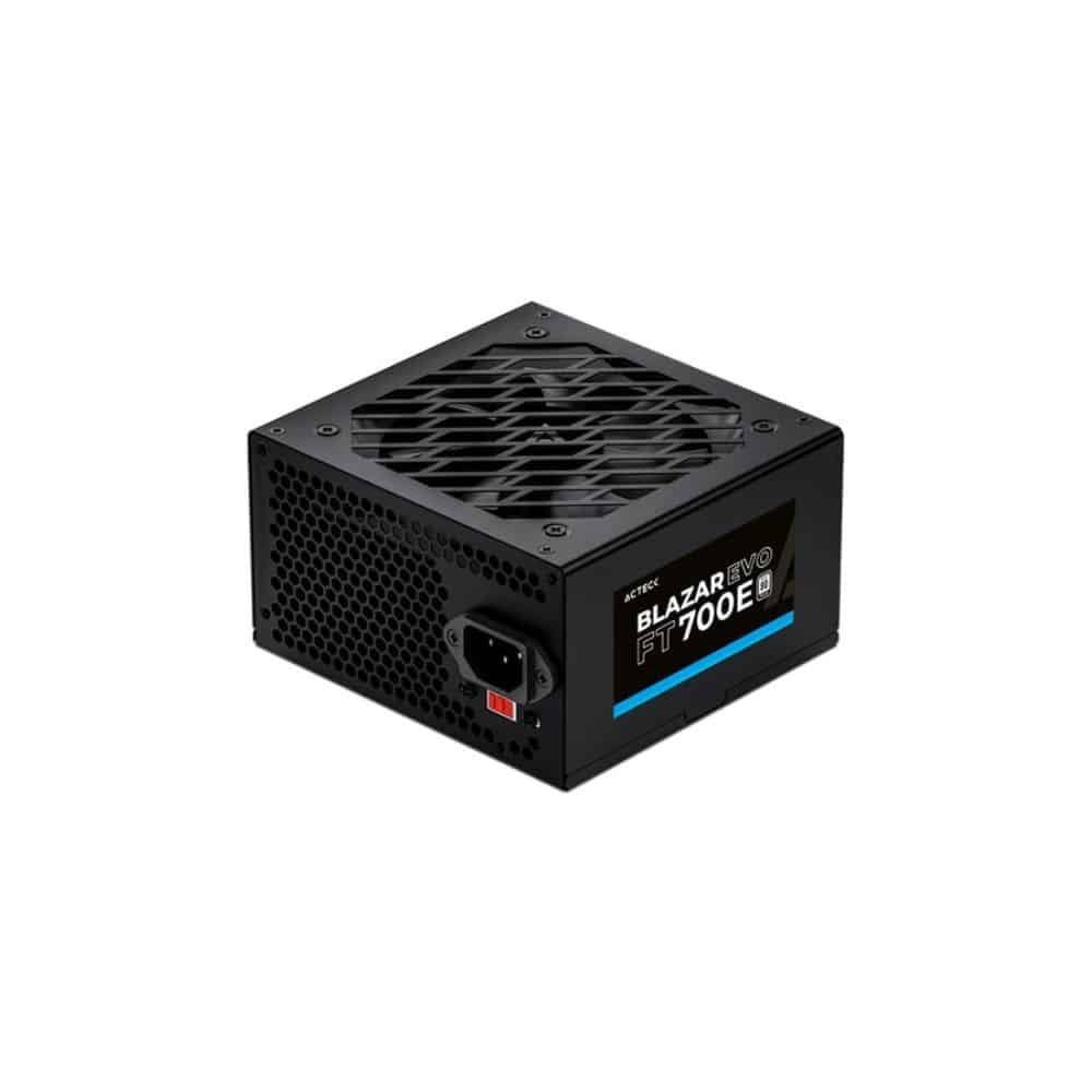 FUENTE DE PODER ACTECK BLAZAR EVO FT700E / ATX / 700 W / NO MODULAR / BAJO NIVEL DE RUIDO / 120 MM / NEGRO / ES-05004E - Imagen 2