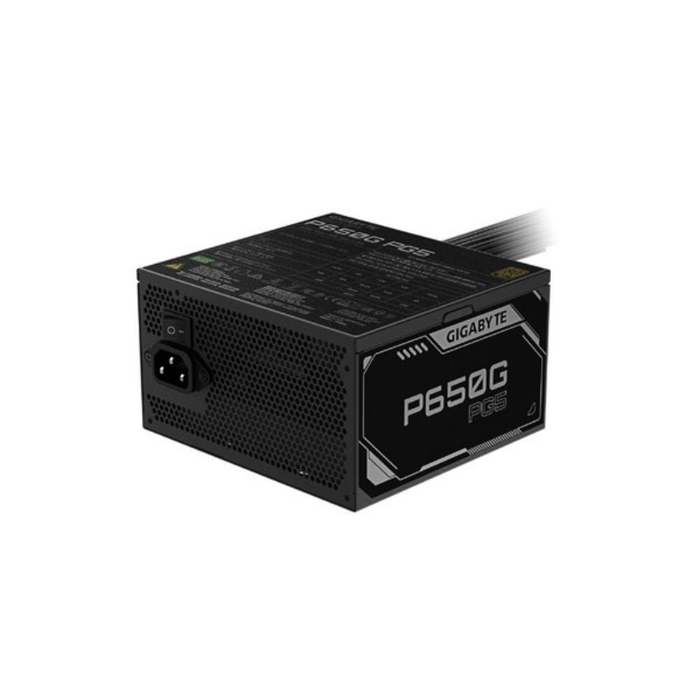 FUENTE DE PODER GIGABYTE (GP-P650G PG5) 650W PCI-E GEN5 16PINS 80 PLUS GOLD NEGRO - Imagen 3