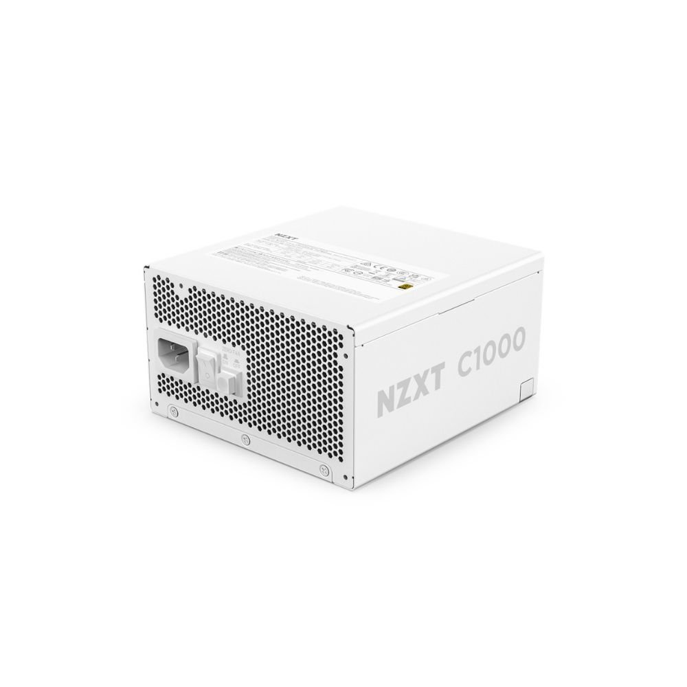 FUENTE DE PODER NZXT (PA-0G2BW-US) 1000W 80 PLUS GOLD, C1000, ATX 3.1, FULL MODULAR, BLANCO - Imagen 2