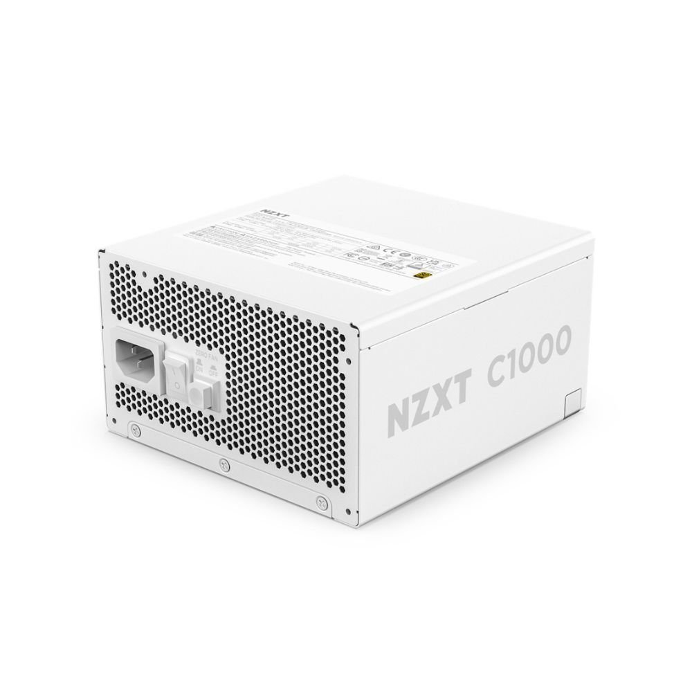 FUENTE DE PODER NZXT (PA-2G2BW-US) 1200W 80 PLUS GOLD, C1200, ATX 3.1, FULL MODULAR, BLANCO - Imagen 2