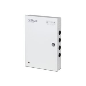 Fuente de Poder DAHUA DH-PFM342-9CH 12 VCC 10A para 9 Cámaras con Gabinete Metálico