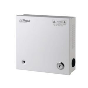 Fuente de Poder DAHUA PFM341-9CH 12 VCD 5A para 9 Cámaras con Fusibles Intercambiables Blanca