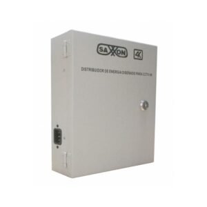 Fuente de Poder Profesional SAXXON PSU1220D16H 11-15 VCD 20A para 16 Cámaras 4K Uso Rudo