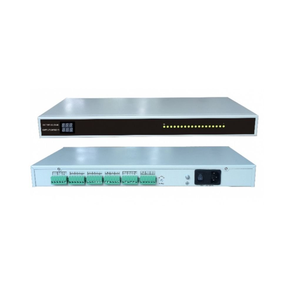 Fuente de Poder Profesional SAXXON PSU1220D18US 20A 18 Canales para Rack