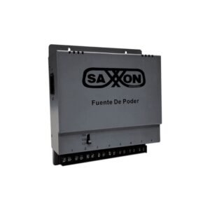 Fuente de Poder Regulable Metálica SAXXON ENERGIA PSU1208A 8A 8 Canales para Pared