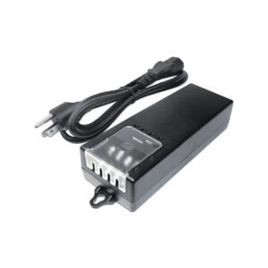 Fuente de Poder SAXXON PSU1250D4D 12 VCC 5A de 4 Canales con Protección de Descargas