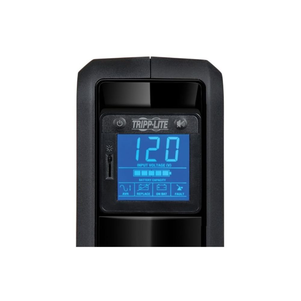 NO BREAK TRIPP-LITE OMNI650LCD INTERACTIVO DE 120V 650VA Y 350W TORRE PANTALLA LCD PUERTO USB. GARANTIA POR 3 AÑOS. - Imagen 4