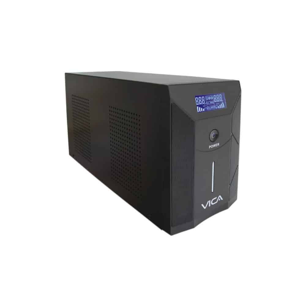 NO BREAK UPS VICA S3000 3000VA/1800W 8 TOMAS REGULADAS Y RESPALDADAS NEMA 5-15R, RJ45, PANTALLA LCD 3 AÑOS DE GARANTIA