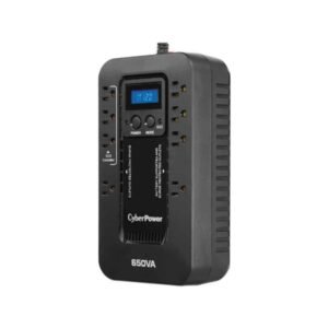 NO BREAK / UPS CYBERPOWER MODO ECO AHORRADOR 650 VA 390 WATTS 3 AÑOS DE GARANTIA EN PILA Y EQUIPO