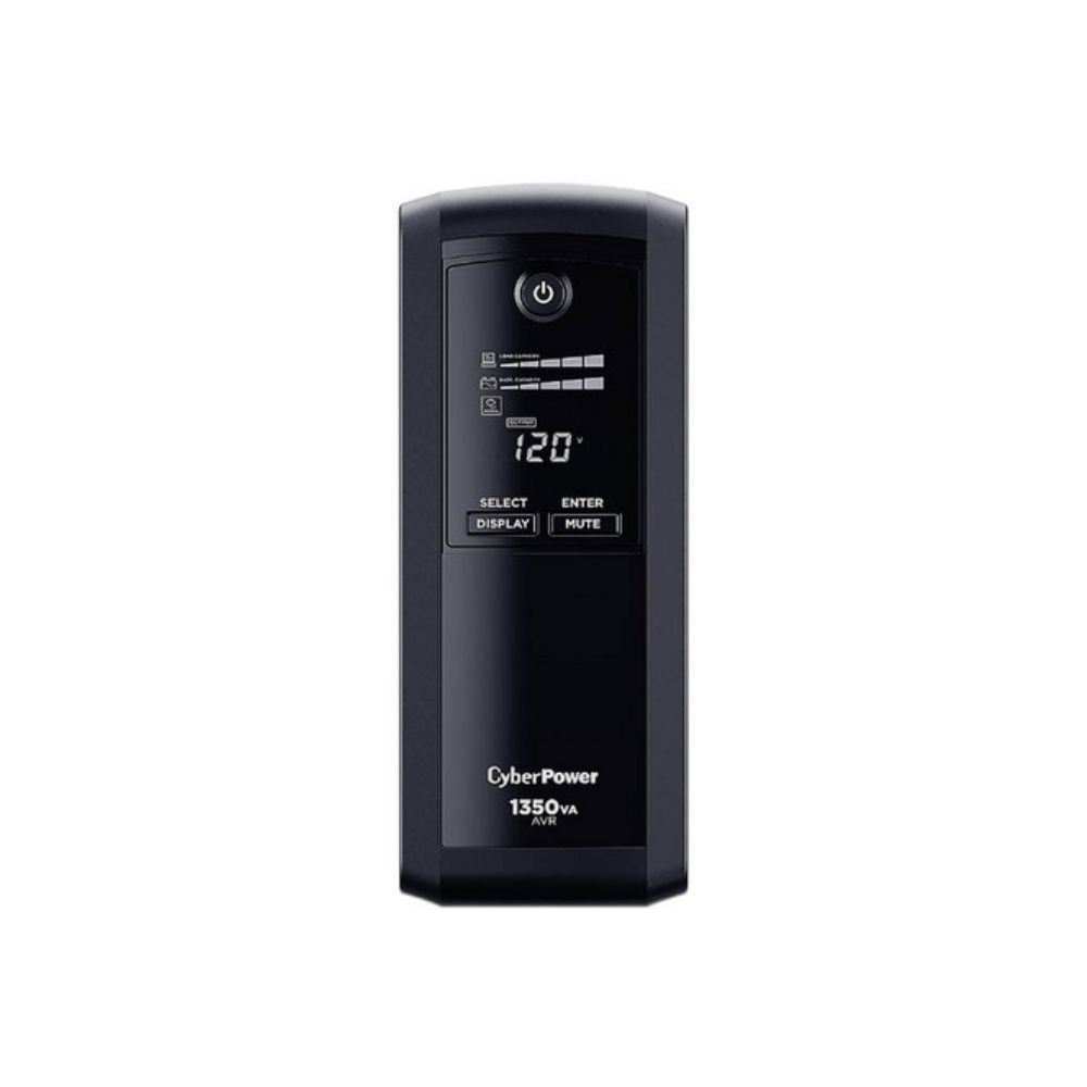 No-Break CyberPower CP1350AVRLCD 1350VA / 815W Interactivo con Pantalla LCD y 10 Contactos - Imagen 2